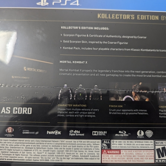 New PS4 Mortal Kombat X Kollector's edition - Picture 4 of 5